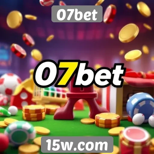 Diversidade de jogos disponíveis na plataforma 07bet